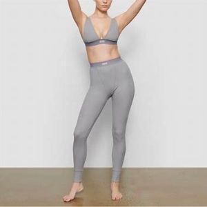 Skims pacific cotton ribbed set